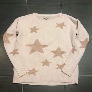 Pink Loft Star Sweater